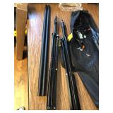 $50 EMART 10x7.9FT Backdrop Stand Heavy-Duty Kit with 6 Clamps & Bag
