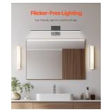 $64 Bathroom Vanity Light Bar 24.02-Inch 18W LED Fixture Over Mirror