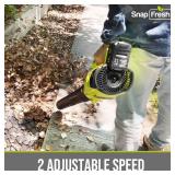 $60 SnapFresh Cordless Leaf Blower 350 CFM, 20V, 4.0Ah Battery