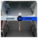 $58 Rongtaod Cargo Mat 2018-2026 VW Atlas Trunk Mat & Backseat Cover