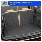 $58 Rongtaod Cargo Mat 2018-2026 VW Atlas Trunk Mat & Backseat Cover