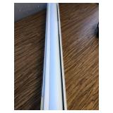 $76 Persilux Zebra Cordless Roller Shades, 42x72, White