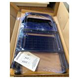 2-Step Folding Stool with Anti-Slip Pedals, 500 lb Steel, Black