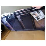 2-Step Folding Stool with Anti-Slip Pedals, 500 lb Steel, Black