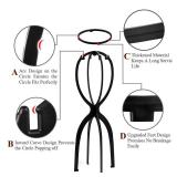 Dreamlover Wig Stand, Tall Wig Stand Long, 3 Pack