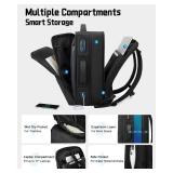 $65 Zurligi Vacuum Seal Backpack 60L/70L Expandable Compression