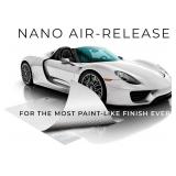 VViViD+ Ultra Gloss Vinyl Car Wrap Film (3x5ft, Gloss White)