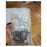 $90 CALOVER 4FT Silver Sensory Bubble Tube Floor Lamp - Mood Light