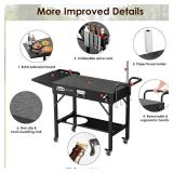 $130 Leteuke Grill Cart for Blackstone Griddle, Portable Outdoor Table