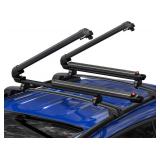 $170 BougeRV Lockable Ski & Snowboard Racks, 28', 6 Pairs/4 Snowboards