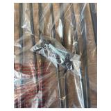 $90 Cumbor 29.7-46' Baby Gate for Stairs, Auto-Close, Black