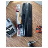 $90 Cumbor 29.7-46' Baby Gate for Stairs, Auto-Close, Black