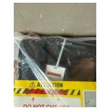 $90 Cumbor 29.7-46' Baby Gate for Stairs, Auto-Close, Black