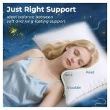 Sasttie Pillows Set of 2, Full Size, Oeko-Tex, Down Alternative