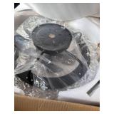 $80 KINDLOV Flush Mount Ceiling Fan with Light, 6-Speed Remote, White