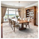 $255 Washable Abstract Area Rug 12x15 - Non-Slip Indoor Carpet