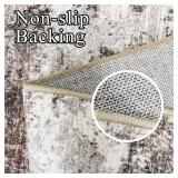 $255 Washable Abstract Area Rug 12x15 - Non-Slip Indoor Carpet