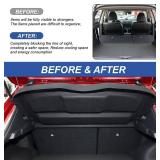 $60 PSLER Cargo Cover for 2024 Nissan Kicks Trunk Luggage Shield