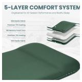 $140 2-Person Camping Sleeping Pad with Pump, 3.15in Thick, Pillow