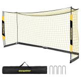 $110 MangoStar Soccer Goal 12x6 ft Portable Collapsible Metal-Base Bag