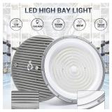 $280 6 Pack 400W UFO LED High Bay Light 120V 5000K IP66 61050LM