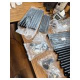 $90 Storage Racks - 2-Pack, 5-Tier Steel Shelving, 33.5x12.6x72, Black