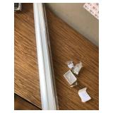 $81 Persilux Cordless Zebra Blinds 47W x 64H White, Day/Night