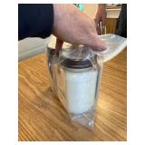 Two pack of 16 ounce whiskey boat candles