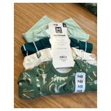 Members, Mark, baby organic cotton bodysuits four pack newborn