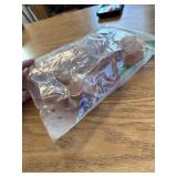 Neoera Chair Leg Covers 16 Pcs Round Brown with Felt Silicone Pads