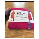 Edited by Remi Bader pleated dress size 2X