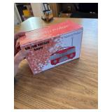 Northpoint AM/FM Portable Vintage Radio Circa 1960s AA Battery Red