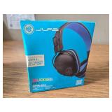 JLab JBuddies Pro Wireless Headphones, Blue/Black.