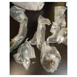 GYMMEDS Front Lower Control Arm Suspension Kit Compatible with 2006 2007 2008 2009 2010 2011 Honda Civic w/Ball Joint Sway Bar Tie Rod End K620382 K620383-12pc Set - Retail: $120