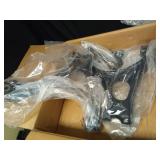 GYMMEDS Front Lower Control Arm Suspension Kit Compatible with 2006 2007 2008 2009 2010 2011 Honda Civic w/Ball Joint Sway Bar Tie Rod End K620382 K620383-12pc Set - Retail: $120