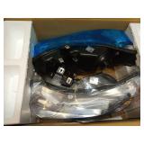 KarSpareHub Headlights Assembly for 2006-2011 Honda Civic 4-Door Headlamp Replacement Chrome Housing Driver & Passenger Side (NOT fit 2-Door) - Retail: $90