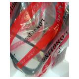 Replacement Driver Left Side Door Towing Mirror Power and Heated Glass with BLIS Turn Signal Light Puddle Light Temperature Sensor Textured Black Back Cover Manual Folding for 2019 to 2024 RAM 1500 - 