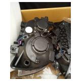 Aresparts OE Style Headlight Assembly Fits for 2011 2012 2013 2014 Dodge Charger R/T SE SRT8 SXT Plus Persuit Sedan Replacement Headlamp Black Housing Amber Reflector Driver and Passenger Side - Retai