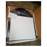 FORBATH Arched Wall Mirror 40\"x48\", Large Arch Bathroom Mirror Black Aluminum Wide Frame for Decor Dresser Mirror for Bedroom Living Room Entryway, Hanging or Leaning Against Wall - Retail: $189