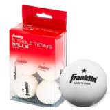 Franklin Sports 57100 1 Star Table Tennis Balls (Pack of 6), 38 mm - Retail: $13