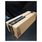 Meangood Floating Shelves Wall Mounted Set of 2, Rustic Wood Wall Storage Shelves for Bedroom,Living Room,Bathroom, Kitchen Torched Wood - Retail: $22