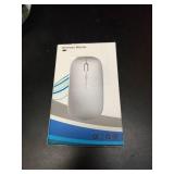 WREANU Wireless Bluetooth Mouse Rechargeable Laptop Mice with LED Lights Silent Slim Use(BT5.2 and 2.4G Portable USB) Dual Mode Computer Mouse for Laptop/iPad/Tablet/Apple/Computer/Mac (Black) - Retai