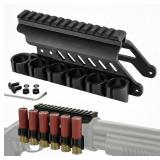 GOTICAL Side Saddle Shotgun Shell Holder V2 | Compatible with Mossberg 500/590/Maverick 88/Shockwave Series Shotguns 12 Ga 6-Shell Holder | Magazine-Pouches - Retail: $35