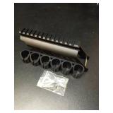 GOTICAL Side Saddle Shotgun Shell Holder V2 | Compatible with Mossberg 500/590/Maverick 88/Shockwave Series Shotguns 12 Ga 6-Shell Holder | Magazine-Pouches - Retail: $35