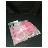 8 Pcs Plastic Buffet Serving Tongs, Clear Pink Kitchen Tongs Mini Serving Utensil Tongs for Food Ice Salad Buffet Barbecue Cookies, 6.3 Inches - Retail: $15