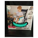 Bumbo B11091A1 Baby/Toddler Adjustable Height 3-in-1 Non-Slip Multi Seat, Aqua - Retail: $61
