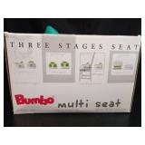 Bumbo B11091A1 Baby/Toddler Adjustable Height 3-in-1 Non-Slip Multi Seat, Aqua - Retail: $61
