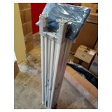 MASTERCANOPY Pop Up Canopy Tent Commercial Grade 10x10 Instant Shelter FRAME ONLY (White) - Retail: $210