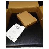 ADIMO Safe Box with Fireproof Waterproof Money Bag, Alloy Steel Home Safe with Digital Keypad, Dual Key Lock, Fireproof Money Bag & LED Light, 1.2 Cuft Personal Document Lock Box for Office Dorm Hotel