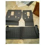 Cargo Mat with Backrest Protection for 2021-2024 2025 Toyota Sienna, TPE All Weather Protection Cargo Liner with Velcro Rear Seats Backrest car Accessories-Black - Retail: $139